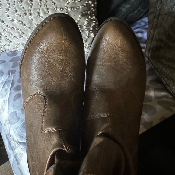 Slouched Short Cowgirl Boot Size 7 - Picture 6 of 10